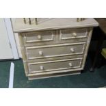 20th Century pine chest of drawers, with two frieze drawers above two longer drawers