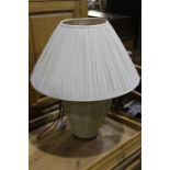 British Home Store table lamp with lampshade, 60cm high