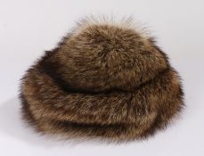 Miss Alice for Lord and Taylor fur hat, circa 1970, housed in a Lord and Taylor hat box, Macy's