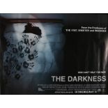 The Darkness (2016) - British Quad film poster, starring Kevin Bacon and Radha Mitchell, rolled, 30"