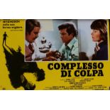 Obsession (Complesso Di Colpa Italian release, 1976) - Italian photobusta poster, starring Cliff