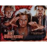 The Incredible Burt Wonderstone (2013) - British Quad film poster, starring Steve Carell, Luke Vanek