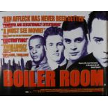 Boiler Room (2000) - British Quad film poster, starring Giovanni Ribisi, Vin Diesel, Nia Long and