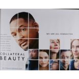 Collateral Beauty (2016) - British Quad film poster, starring Will Smith, Edward Norton, and Keira