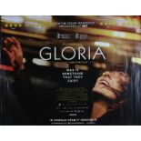 Gloria (2013) - British Quad film poster, starring Paulina García, rolled, 30" x 40"