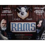 Rams (2015) - British Quad film poster, directed by directed by Grímur Hákonarson, rolled, 30" x 40"