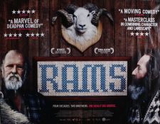 Rams (2015) - British Quad film poster, directed by directed by Grímur Hákonarson, rolled, 30" x 40"