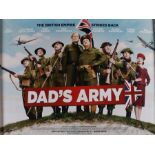 Dad's Army (2016) - British Quad film poster, starring Mark Tandy, Russell Balogh, Andrew Havill,