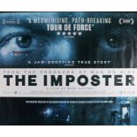 The Imposter (2012) - British Quad film poster, starring Adam O'Brian and Nicholas Barclay,