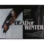 Dead of Winter (1987) - British Quad film poster, starring Mary Steenburgen and Roddy McDowall,