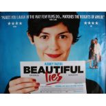 Beautiful Lies (2010) - British Quad film poster, starring Audrey Tautou and Nathalie Baye,