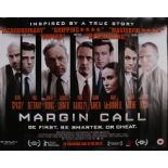 Margin Call (2011) - British Quad film poster, starring Kevin Spacey, Paul Bettany and Jeremy Irons,