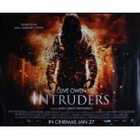 Intruders (2015) - British Quad film poster, starring Rory Culkin, Leticia Jimenez, and Jack Kesy,
