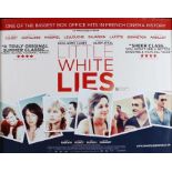 Little White Lies (2010) - British Quad film poster, starring François Cluzet, Marion Cotillard, and