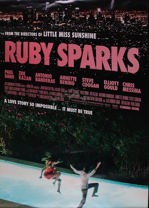 Ruby Sparks (2012) - British one sheet film poster, starring Paul Dano and Zoe Kazan, rolled, 27"