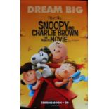 Snoopy and Charlie Brown: the Peanuts Movie (2015) - British one sheet film poster, portrait,