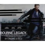 The Bourne Legacy (2012) - British Quad film poster, starring Jeremy Renner, Rachel Weisz and Edward