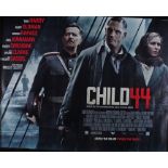 Child 44 (2015) - British Quad film poster, starring Tom Hardy and Gary Oldman, rolled, 30" x 40"