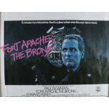 Fort Apache, The Bronx (1981) - British Quad film poster, starring Paul Newman, Edward Asner, and