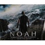 Noah (2014) - British Quad film poster, starring Russell Crowe, Jennifer Connelly and Anthony