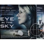 Eye In The Sky (2015) - British Quad film poster, starring Helen Mirren, Aaron Paul, and Alan