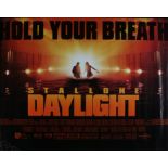 Daylight (1996) - British Quad film poster, starring Sylvester Stallone, Amy Brenneman, and Viggo