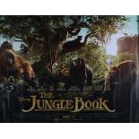 The Junglebook (2016) - British Quad film poster, starring Neel Sethi, Bill Murray and Ben Kingsley,