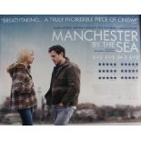 Manchester by the Sea (2016) - British Quad film poster, starring Casey Affleck and Michelle