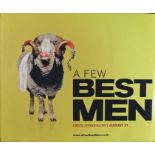 A Few Best Men (2011) - British Quad film poster, starring Laura Brent, Xavier Samuel, rolled, 30" x