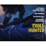 Troll Hunter (2010) - British Quad film poster, starring Otto Jespersen and Hans Morten Hansen,