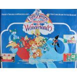 The Care Bears Adventure in Wonderland (1987) - British Quad film poster, rolled, 30" x 40"