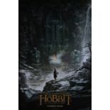 The Hobbit: The Desolation of Smaug (2013) - British one-sheet film poster, starring Ian McKellen,