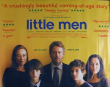 Little Men (2016) - Britsh Quad film poster, starring Greg Kinnear, Jennifer Ehle and Paulina