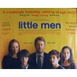 Little Men (2016) - Britsh Quad film poster, starring Greg Kinnear, Jennifer Ehle and Paulina