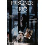 Prisoner of Rio (1988) - British one sheet film poster, starring Steven Berkoff and Paul Freeman,