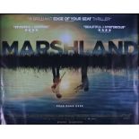 Marshland (2014) - British Quad film poster, starring Javier Gutiérrez, Raúl Arévalo, and María