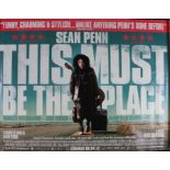 This Must Be the Place (2011) - British Quad film poster, starring Sean Penn and Frances