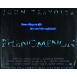 Phenomenon (1996) - British Quad film poster, starring John Travolta, rolled, 30" x 40"