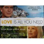 Love Is All You Need (2012) - British Quad film poster, starring Pierce Brosnan and Trine Dyrholm,