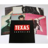 7 x Mixed LPs. Adam And The Ants - Prince Charming. Simply Red - A New Flame.Texas - Southside.
