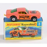 Matchbox Superfast Wild Cat Dragster 8 boxed as new