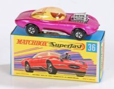 Matchbox Superfast Draguar 36 boxed as new