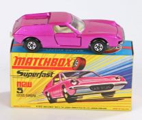 Matchbox Superfast Lotus Europa 5 boxed as new
