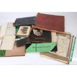 Documents and ephemera to include Morris light van and pickup driver's handbook, lease dated 1883,