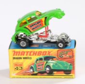 Matchbox Superfast Dragon Wheels 43 boxed as new