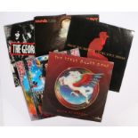 5 x Rock LPs. The Georgia Satellites - Open All Night (EKT 47 ). David Lee Roth - A Little Ain't