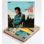 11 x Elvis Presley LPs. Titles to include, A Portrait In Music, Elvis' Christmas Album, GI Blues.