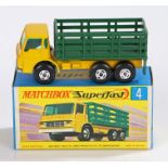 Matchbox Superfast Stake Truck 4 boxed as new