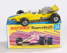 Matchbox Superfast Formula 1 Racing Car 34 boxed