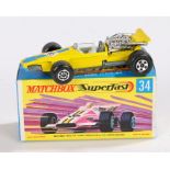 Matchbox Superfast Formula 1 Racing Car 34 boxed